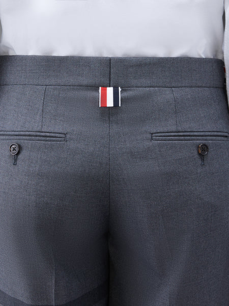 SCHOOL UNIFORM 4-BAR LOW RISE SHORTS MED GREY