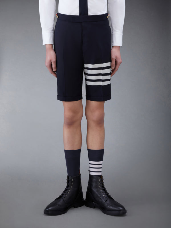PLAIN WEAVE 4-BAR LOW RISE SHORTS - featured image