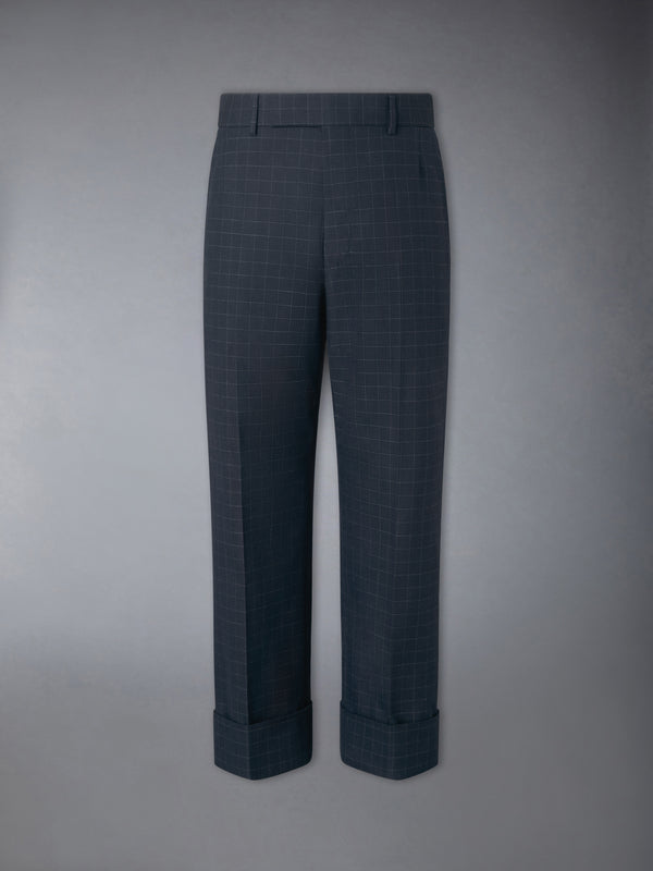 WINDOWPANE CHECK TROUSER - featured image