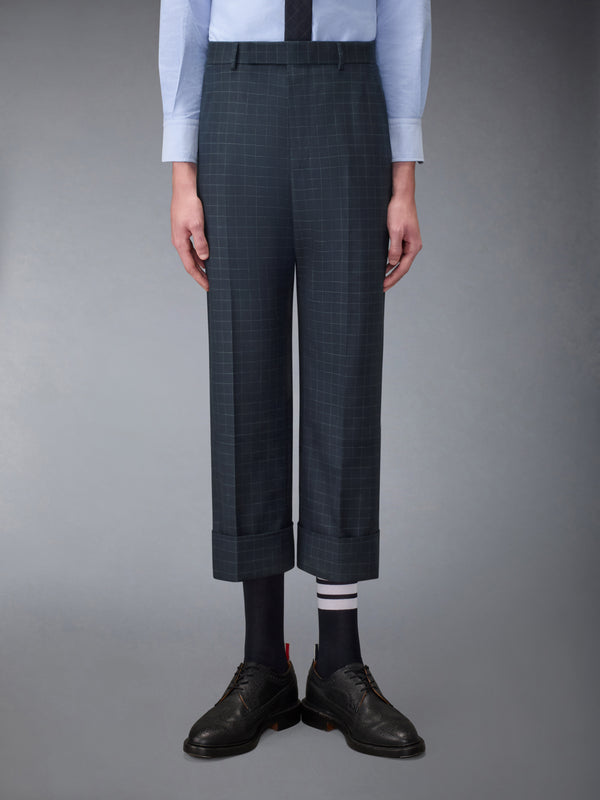 WINDOWPANE CHECK TROUSER - image 1