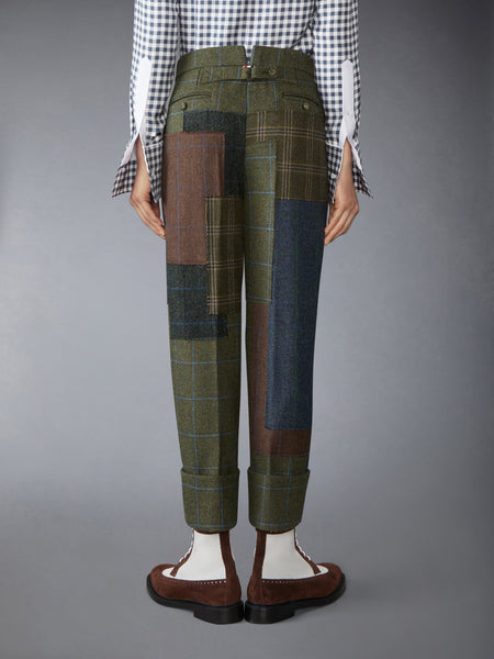 HUNTING TWEED BACKSTRAP TROUSER SEASONAL MULTI