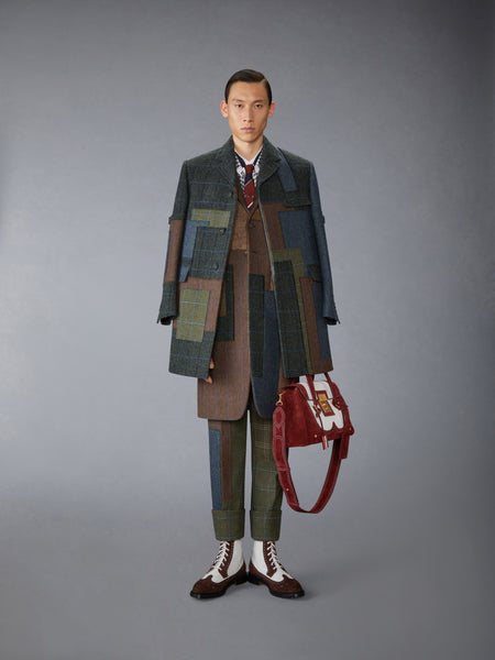 HUNTING TWEED BACKSTRAP TROUSER SEASONAL MULTI