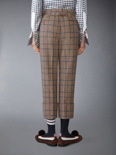 HUNTING TWEED TROUSER DARK BROWN