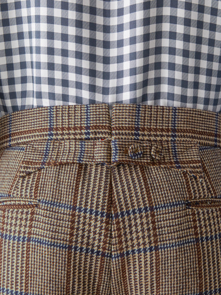 HUNTING TWEED TROUSER DARK BROWN