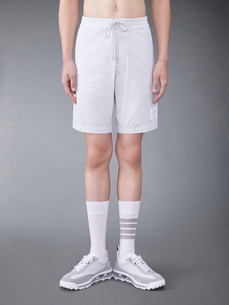 SEERSUCKER BOARD SHORTS MED GREY