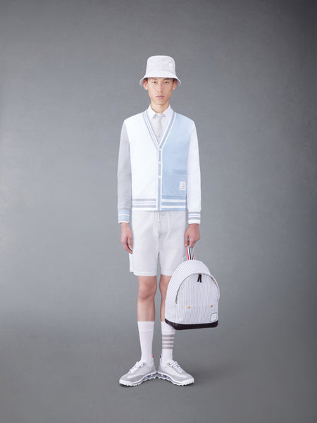 SEERSUCKER BOARD SHORTS MED GREY