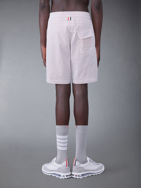 SEERSUCKER BOARD SHORTS RWBWHT
