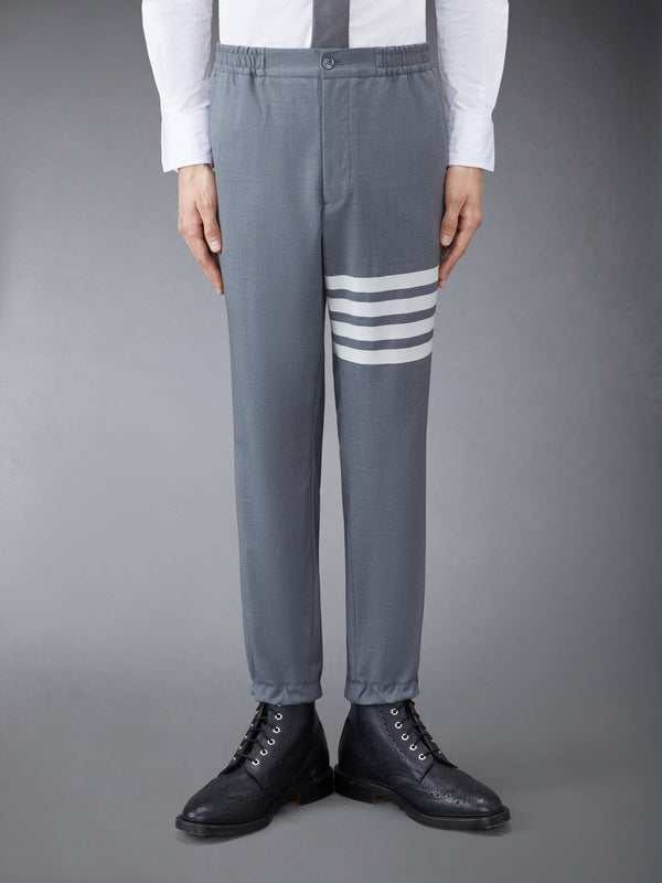 PLAIN WEAVE 4-BAR TRACK TROUSER - featured image