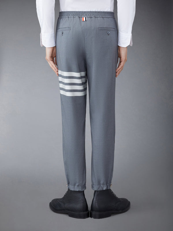 PLAIN WEAVE 4-BAR TRACK TROUSER - image 3