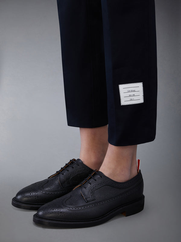 COTTON TWILL 4-BAR UNCONSTRUCTED CHINO TROUSERS - image 5