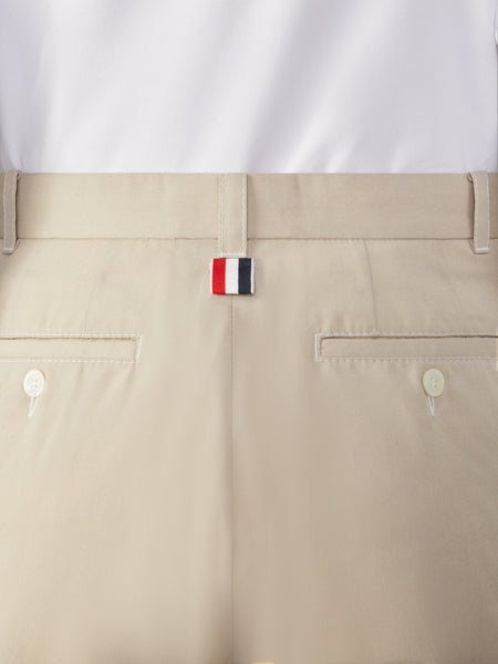 TYPEWRITER UNCONSTRUCTED STRAIGHT LEG TROUSERS KHAKI