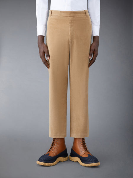 Corduroy Single Welt Pocket Straight Trouser KHAKI
