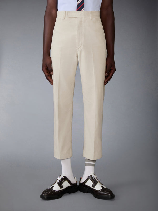 NARROW WALE CORDUROY TAPERED CHINO TROUSER - image 1