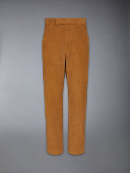 NARROW WALE CORDUROY CHINO PANTS MEDIUM BROWN