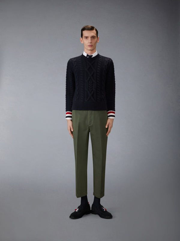 COTTON TWILL UTILITY TROUSER - image 3