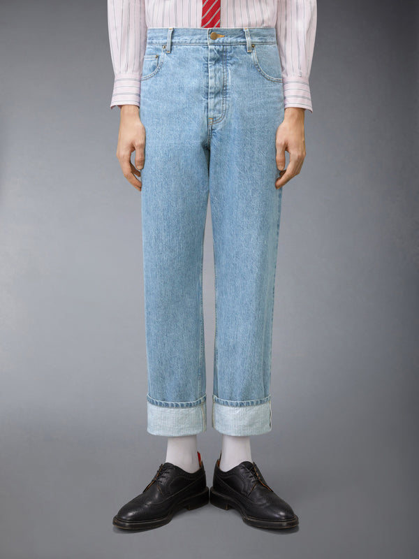 SELVEDGE DENIM TROUSER - image 1