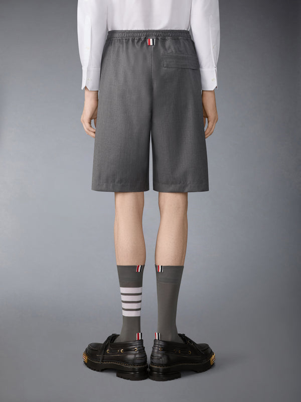 TECH WOOL TWILL TRACK SHORTS - image 2