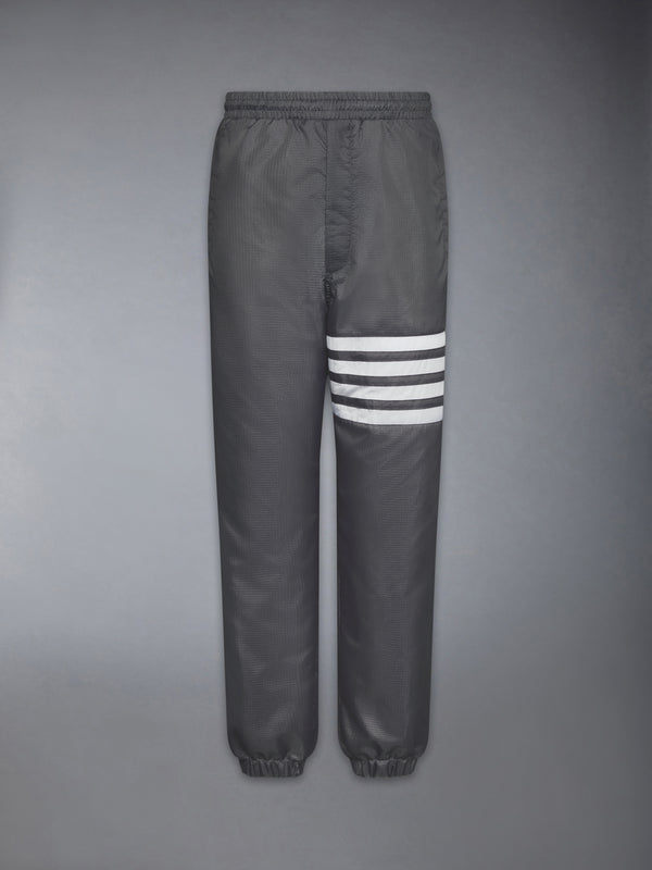 SHINY RIPSTOP 4-BAR TRACK PANTS - featured image