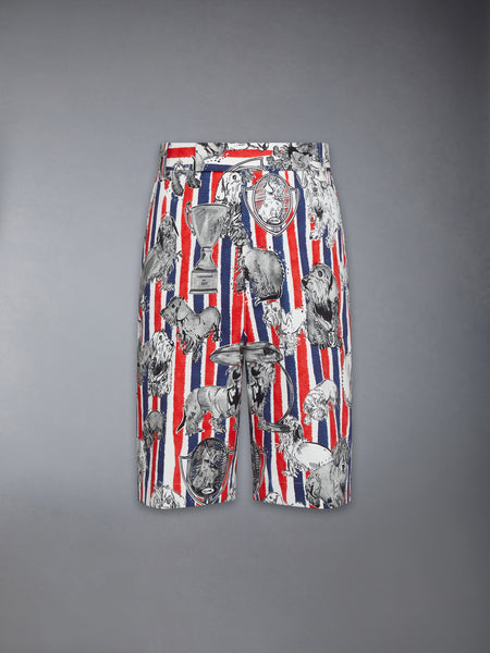 CANVAS HECTOR UTILITY CHINO SHORTS RWBWHT