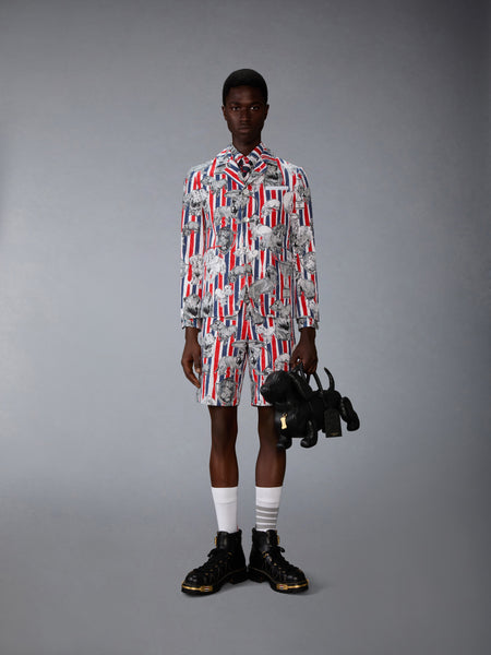 CANVAS HECTOR UTILITY CHINO SHORTS RWBWHT