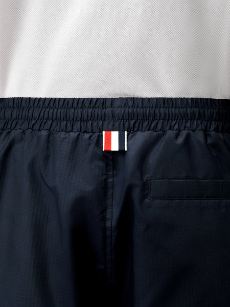 RIPSTOP 4-BAR TRACK SHORTS NAVY