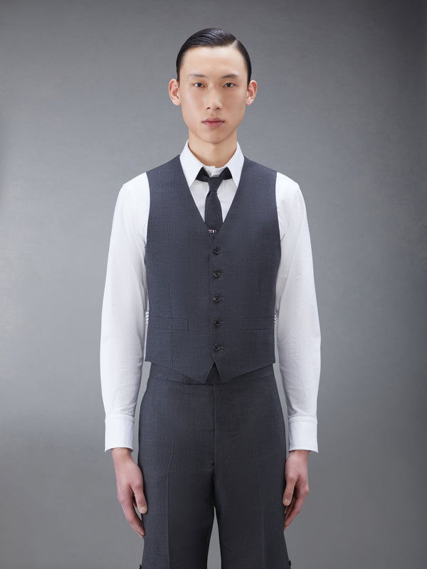 SUPER 120'S TWILL 5 BUTTON VEST - featured image