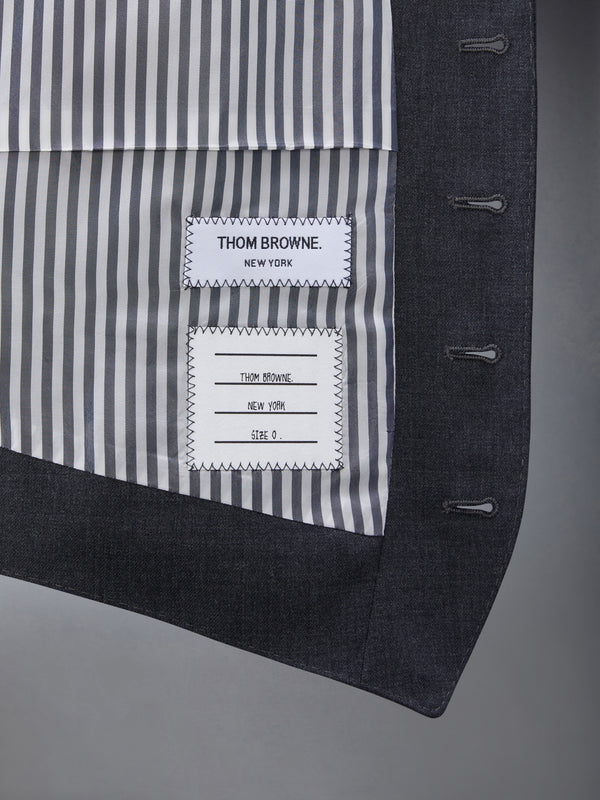 SUPER 120'S TWILL 5 BUTTON VEST - image 6