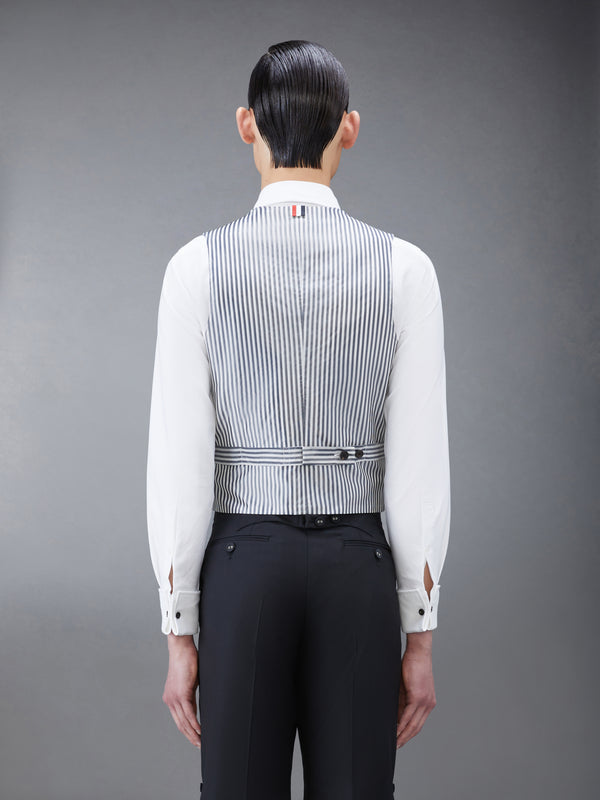 TWILL TIPPING CLASSIC VEST - image 2