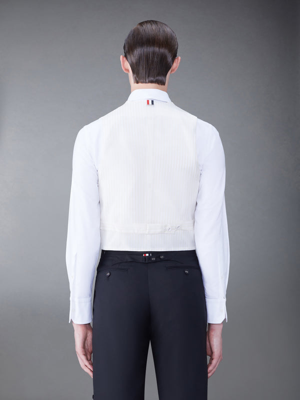 SILK FAILLE VEST - image 2