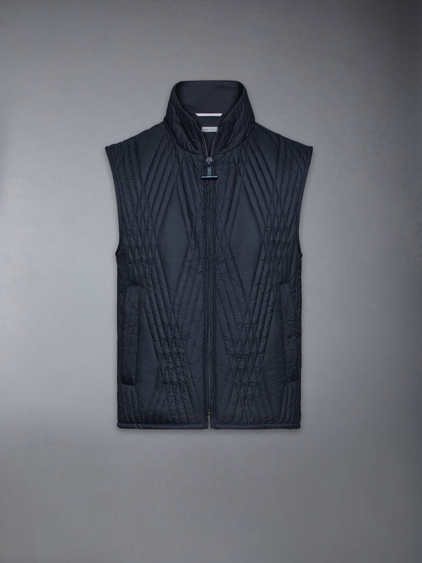 NYLON TECH ECO FILLED QUILTED VEST - featured image