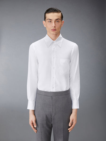 SOLID POPLIN CLASSIC SHIRT WHITE