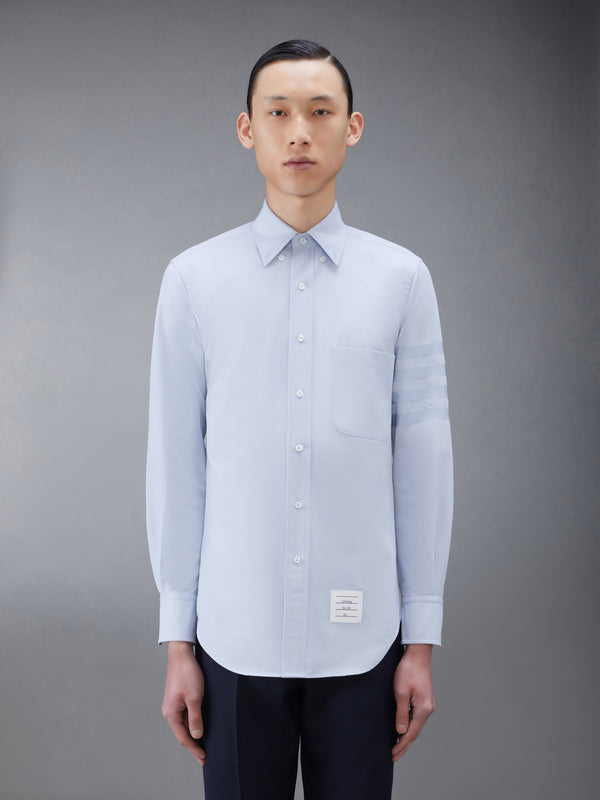OXFORD SATIN WEAVE 4-BAR SHIRT - image 2
