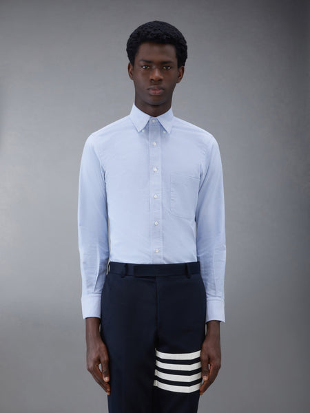 OXFORD GROSGRAIN PLACKET SHIRT LIGHT BLUE