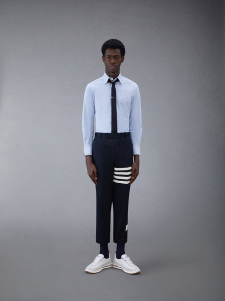 OXFORD GROSGRAIN PLACKET SHIRT LIGHT BLUE