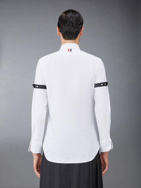 OXFORD ARMBAND SHIRT BLK/WHT