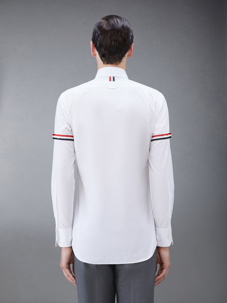 POPLIN RWB ARMBAND SHIRT WHITE