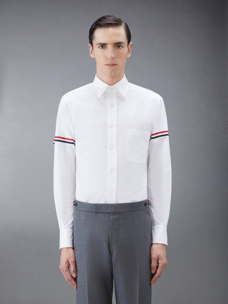 OXFORD RWB ARMBAND SHIRT WHITE