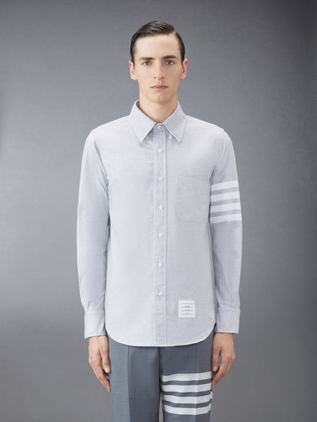 FLANNEL 4-BAR SHIRT MED GREY