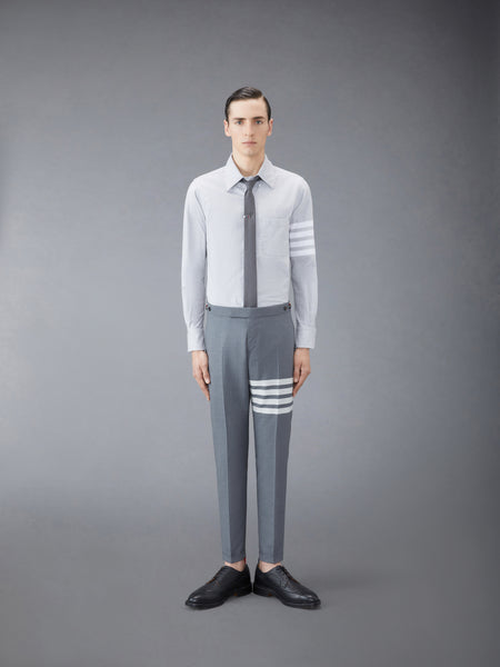 FLANNEL 4-BAR SHIRT MED GREY