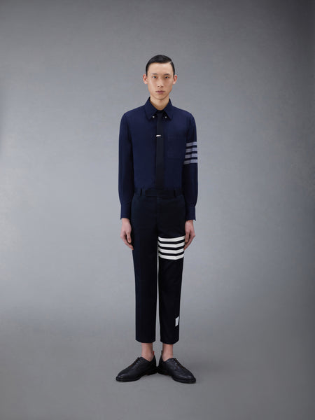 FLANNEL 4-BAR SHIRT NAVY