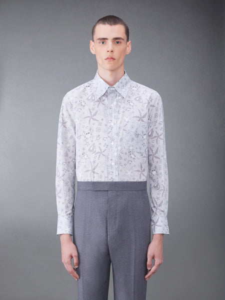 COTTON UNDER THE SEA SHIRT MED GREY