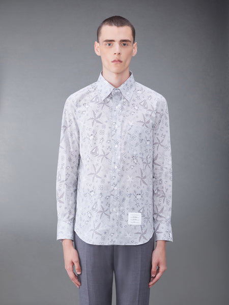 COTTON UNDER THE SEA SHIRT MED GREY