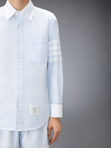 OXFORD 4-BAR SHIRT LIGHT BLUE
