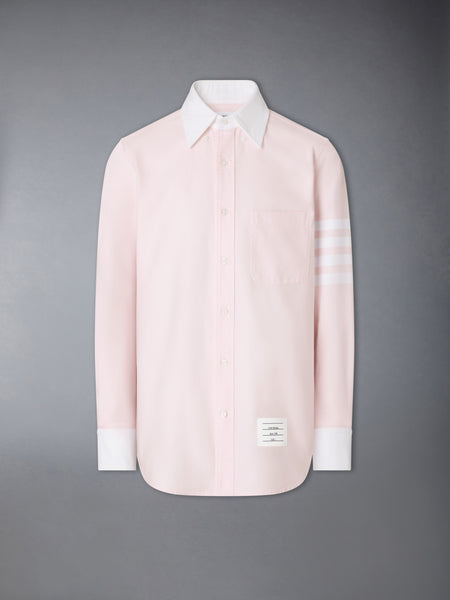 OXFORD 4-BAR SHIRT LT PINK