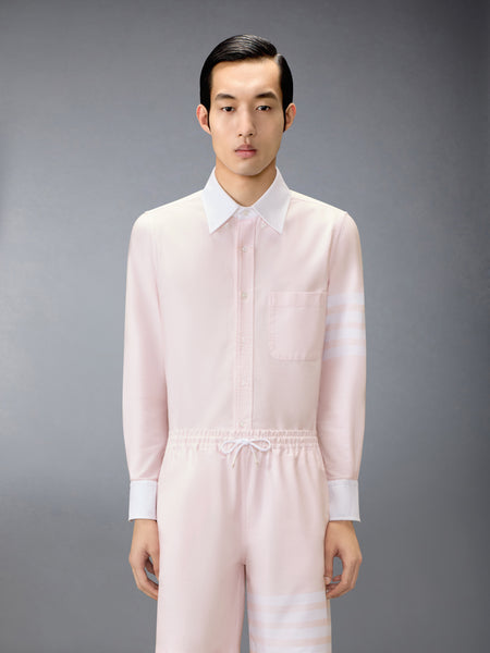 OXFORD 4-BAR SHIRT LT PINK
