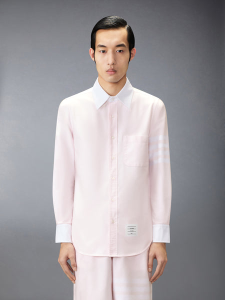 OXFORD 4-BAR SHIRT LT PINK
