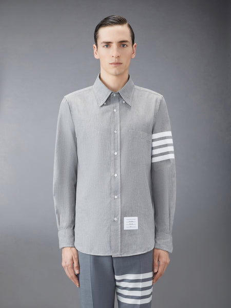 CHAMBRAY 4-BAR SHIRT MED GREY