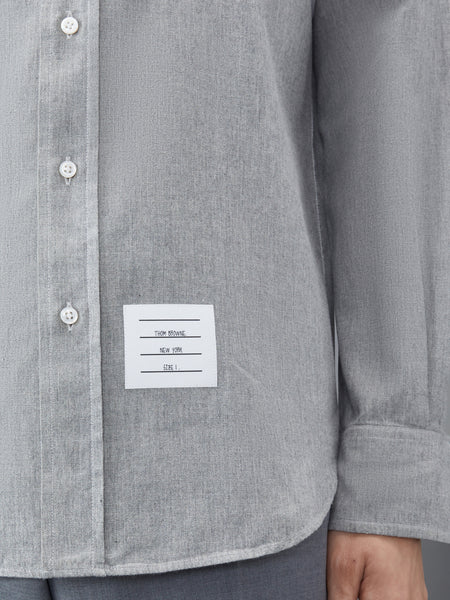 CHAMBRAY 4-BAR SHIRT MED GREY