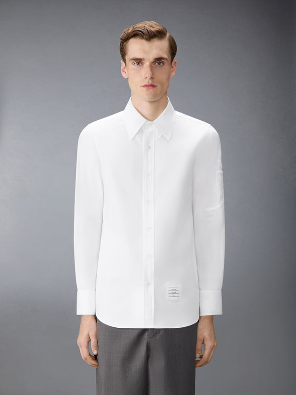 HECTOR CREST EMBROIDERY OXFORD SHIRT - image 1