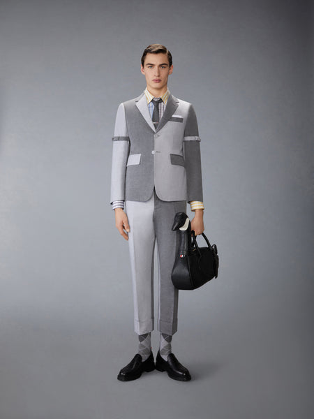 GINGHAM CHECK POPLIN FUNMIX SHIRT FUNMIX